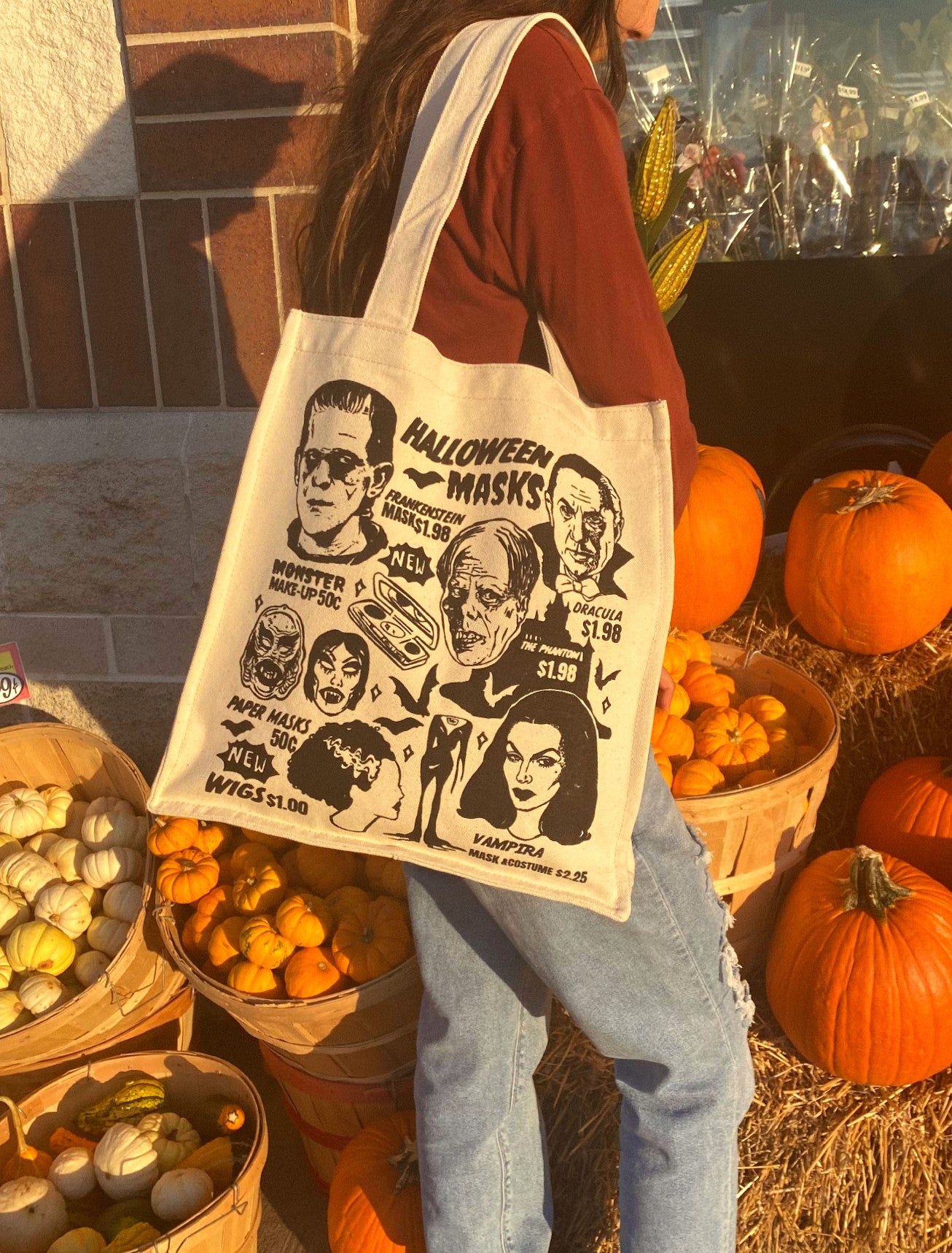 Spook Shop Tote - Natural
